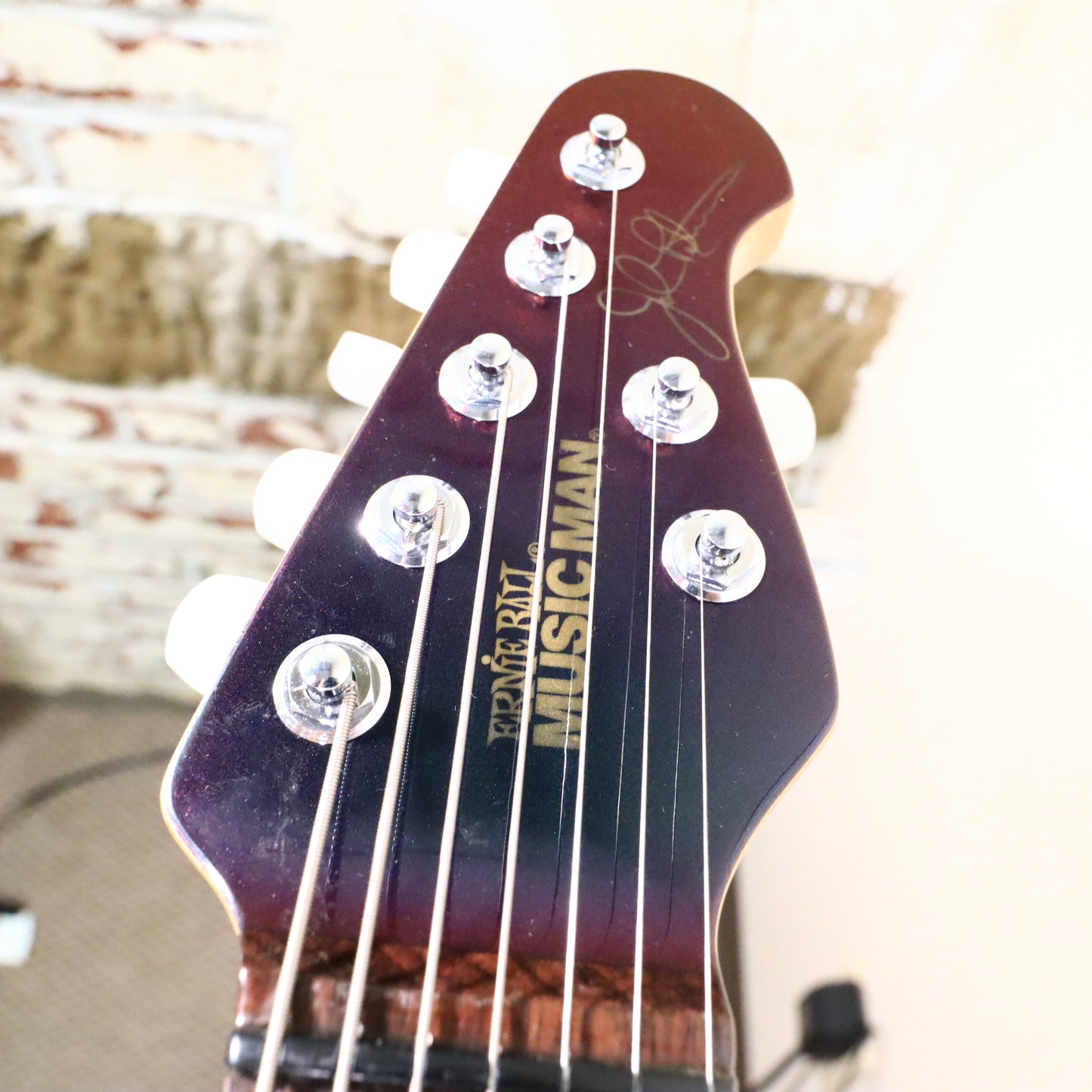 Ernie Ball Music Man JP7 John Petrucci Signature Mystic Dream Electric Guitar