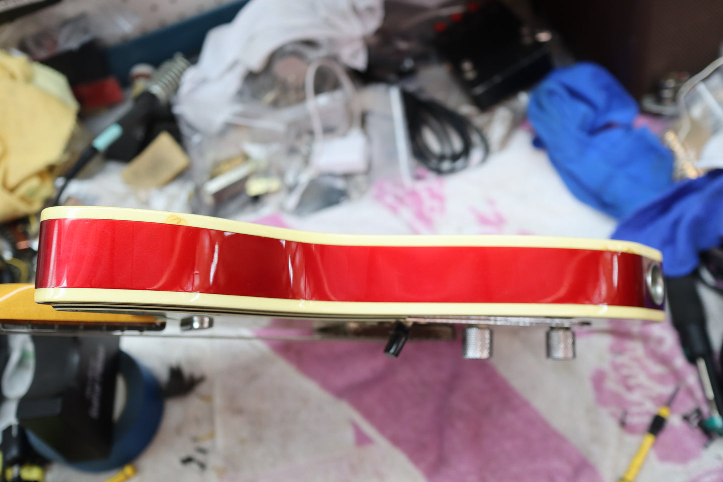 2007 Fender Telecaster Custom Tl-62 Bound Red Reissue Crafted in Japan CIJ