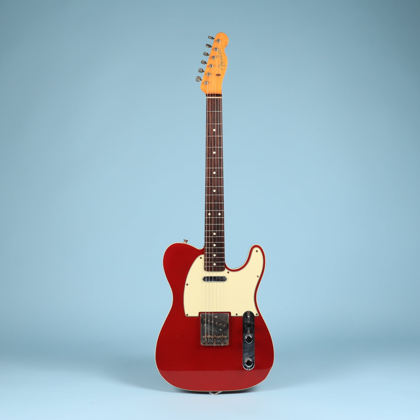 2007 Fender Telecaster Custom Tl-62 Bound Red Reissue Crafted in Japan CIJ