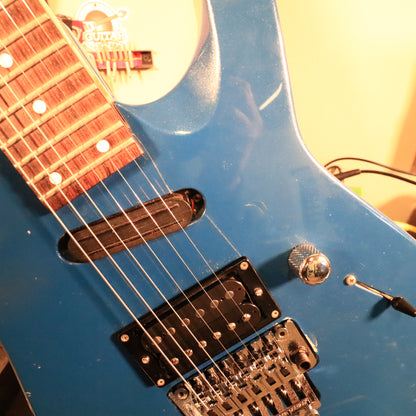 1990 Charvel Fusion Deluxe Toothpaste Logo Pearl Blue Electric Guitar