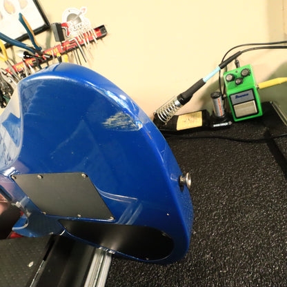 1990 Charvel Fusion Deluxe Toothpaste Logo Pearl Blue Electric Guitar