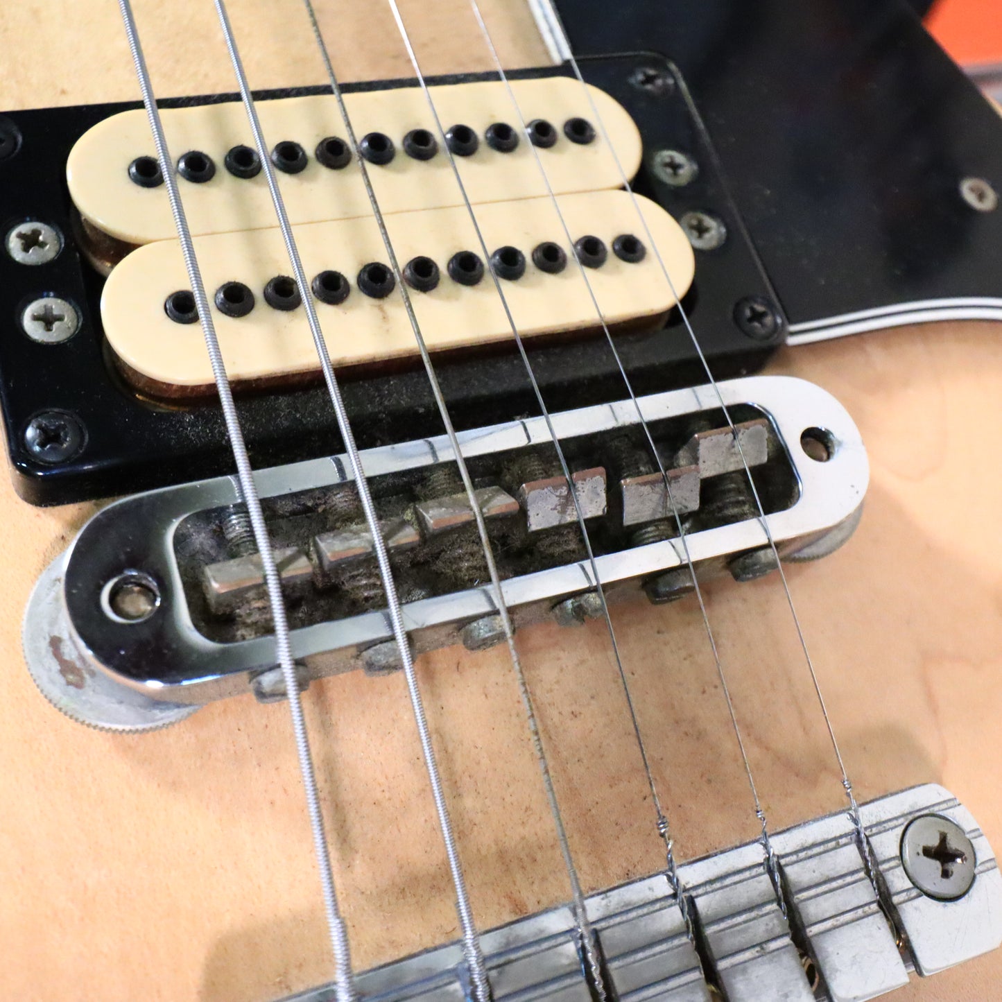 1979 Carvin CM130 CE Electric Guitar Natural Maple Ebony