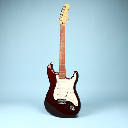 MIM Fender Stratocaster 2001 Electric Guitar Burgundy Mexico