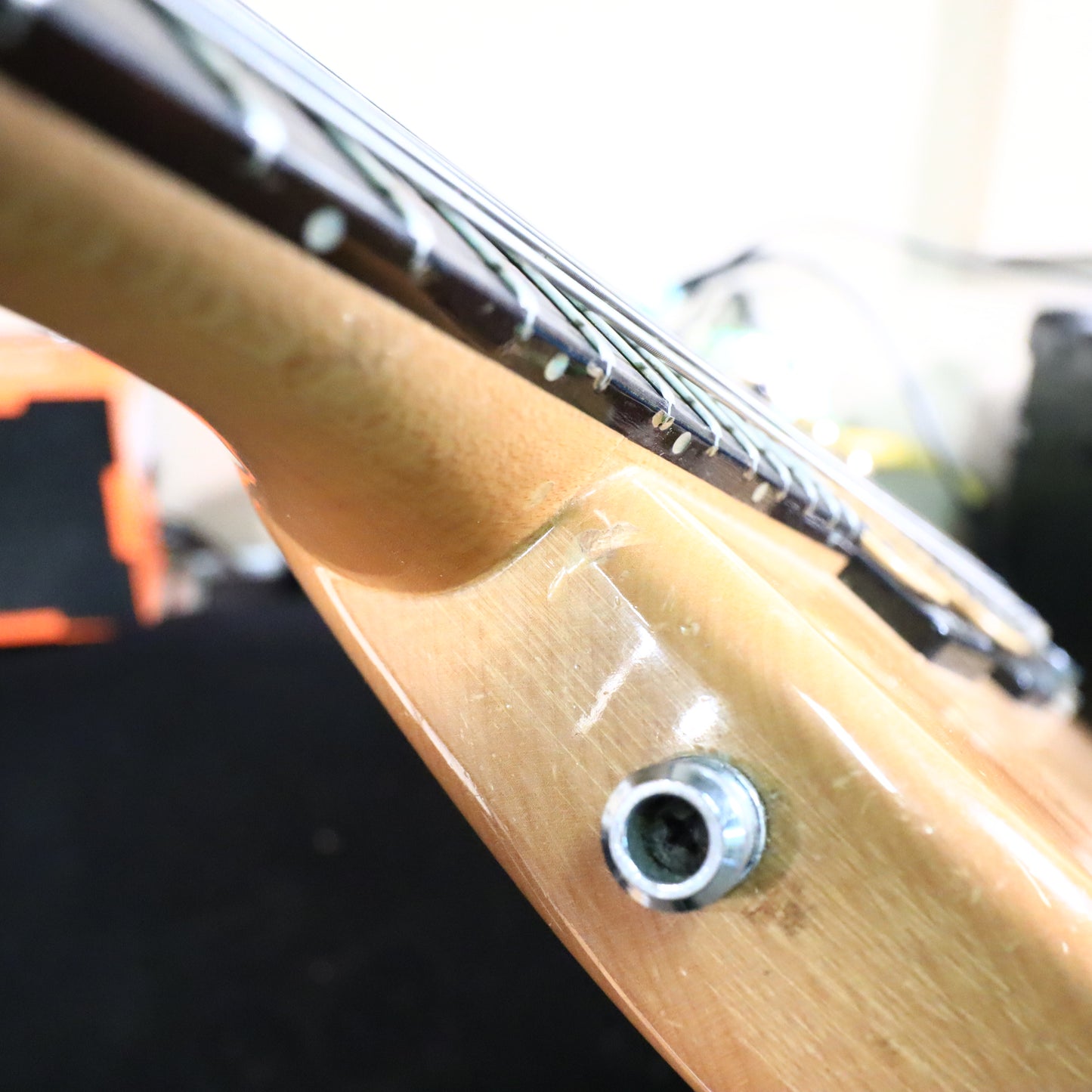 1979 Carvin CM130 CE Electric Guitar Natural Maple Ebony