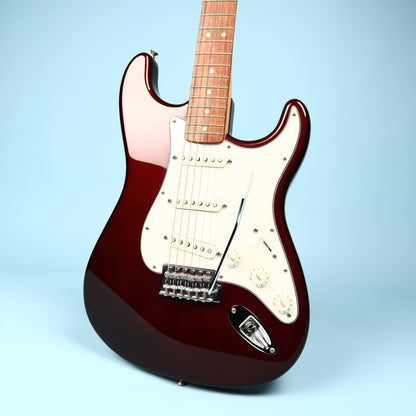 MIM Fender Stratocaster 2001 Electric Guitar Burgundy Mexico