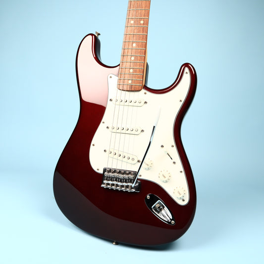 MIM Fender Stratocaster 2001 Electric Guitar Burgundy Mexico