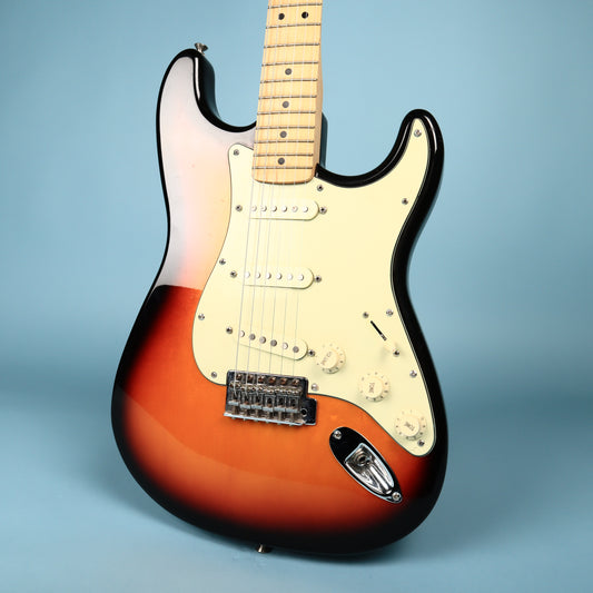 2004 Fender Stratocaster Standard Sunburst Mexico MIM Electric Guitar