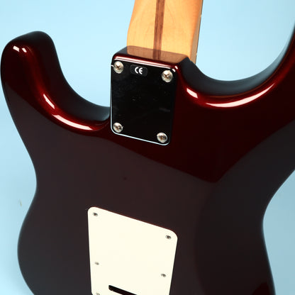 MIM Fender Stratocaster 2001 Electric Guitar Burgundy Mexico