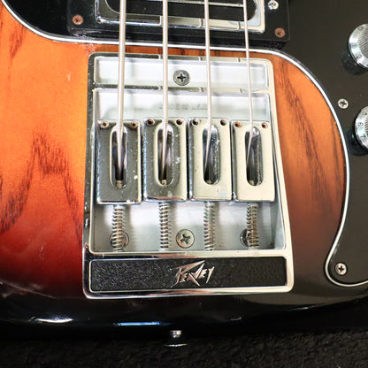 Vintage Original Peavey T-40 Bass Guitar Sunburst USA American