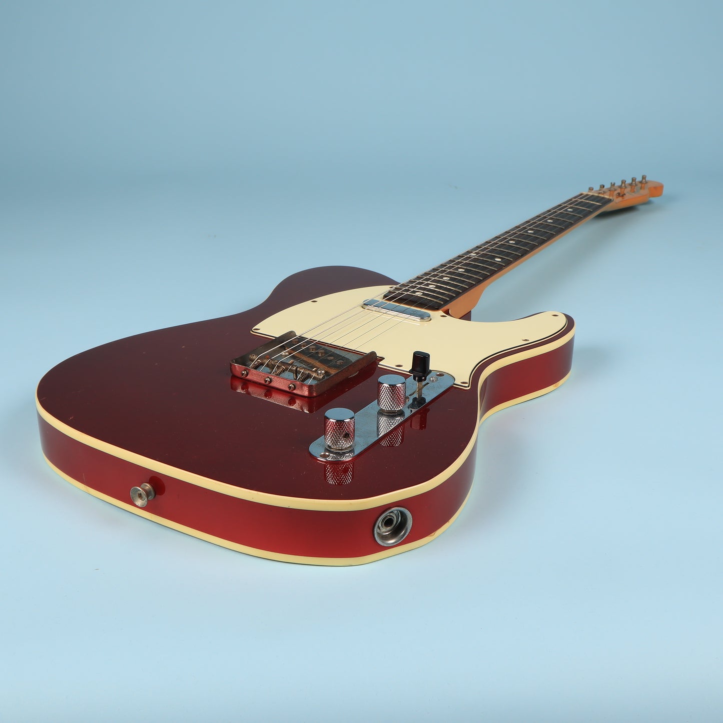 2007 Fender Telecaster Custom Tl-62 Bound Red Reissue Crafted in Japan CIJ