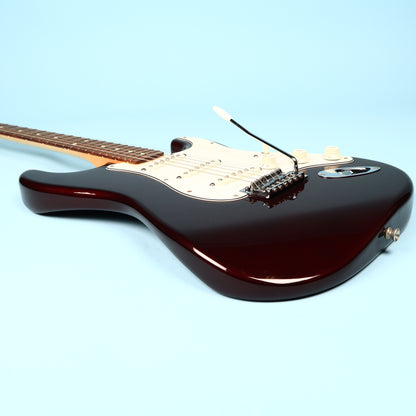 MIM Fender Stratocaster 2001 Electric Guitar Burgundy Mexico