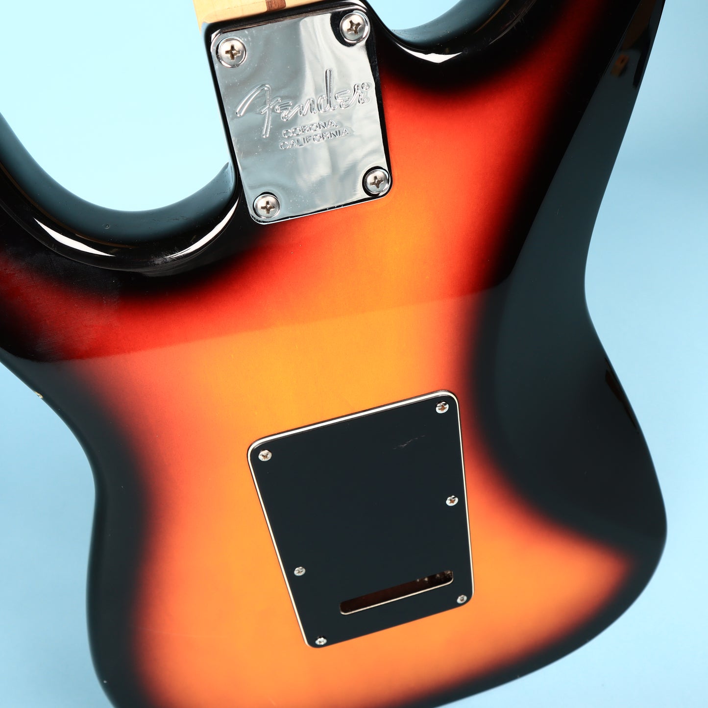 2004 Fender Stratocaster Standard Sunburst Mexico MIM Electric Guitar