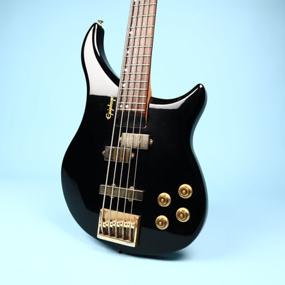 Epiphone 5-String Bass Guitar Black EBM-5 Black