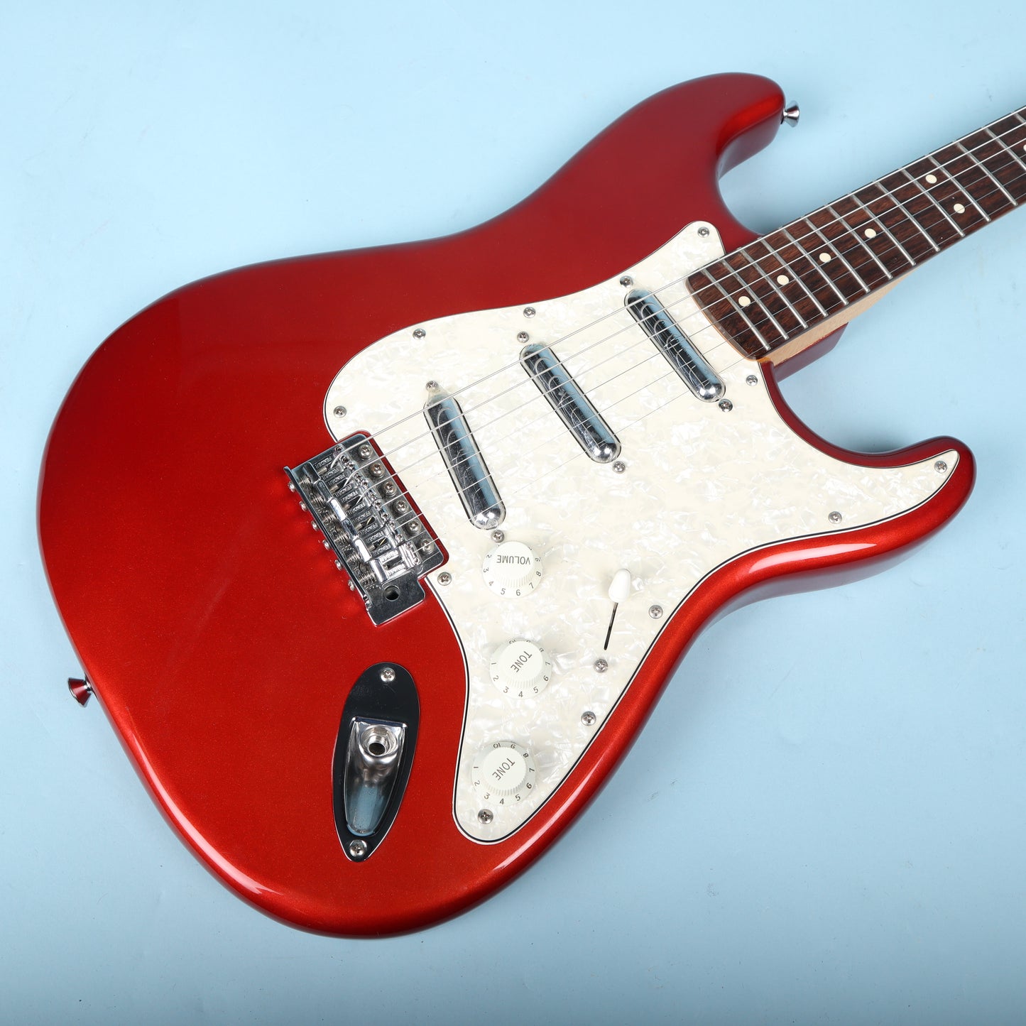 2013 Squier Vintage Modified Surf Stratocaster Metallic Red