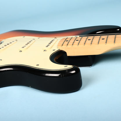 2004 Fender Stratocaster Standard Sunburst Mexico MIM Electric Guitar