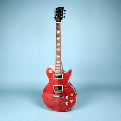 Gibson Les Paul Standard ‘50s Figured Top Electric Guitar Translucent Fuchsia