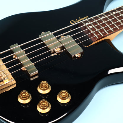 Epiphone 5-String Bass Guitar Black EBM-5 Black