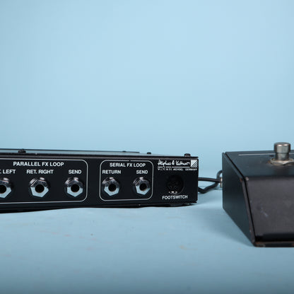 HUGHES & KETTNER Attax Rack MIDI Preamp + Footswitch