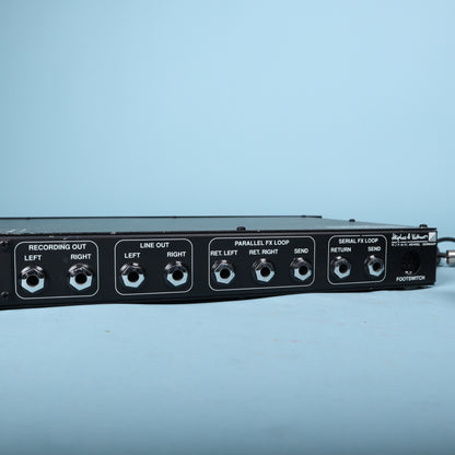 HUGHES & KETTNER Attax Rack MIDI Preamp + Footswitch