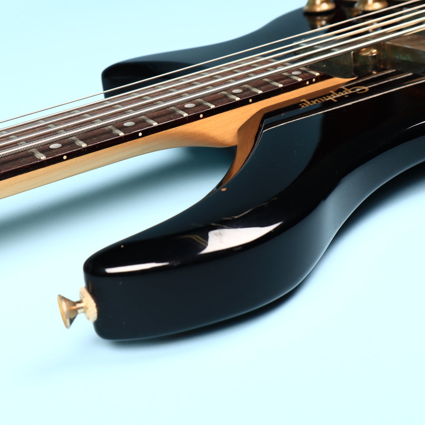 Epiphone 5-String Bass Guitar Black EBM-5 Black