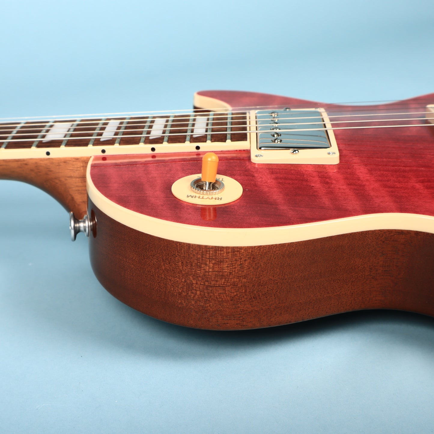 Gibson Les Paul Standard ‘50s Figured Top Electric Guitar Translucent Fuchsia