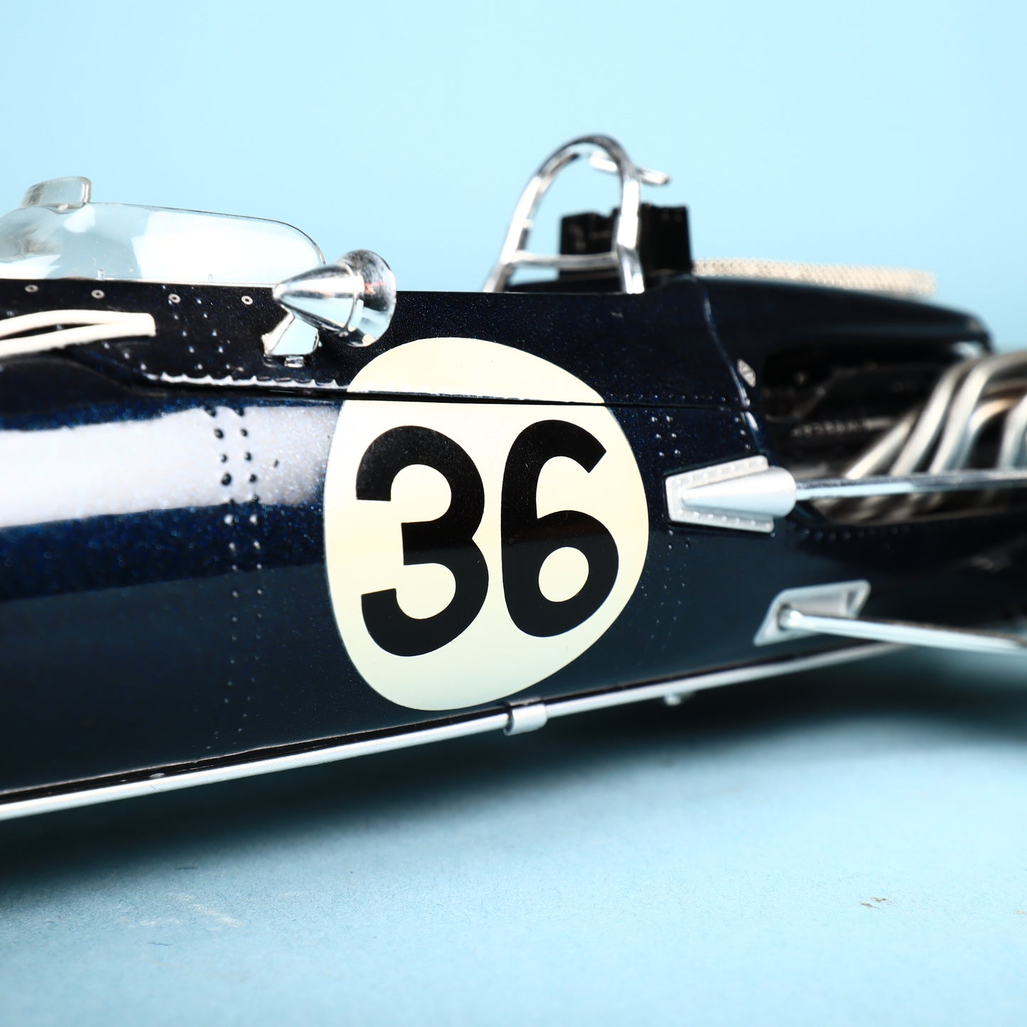 Carousel 1 AAR Eagle Dan Gurney #36 Weslake V-12 1967 Belgium Spa 1:18