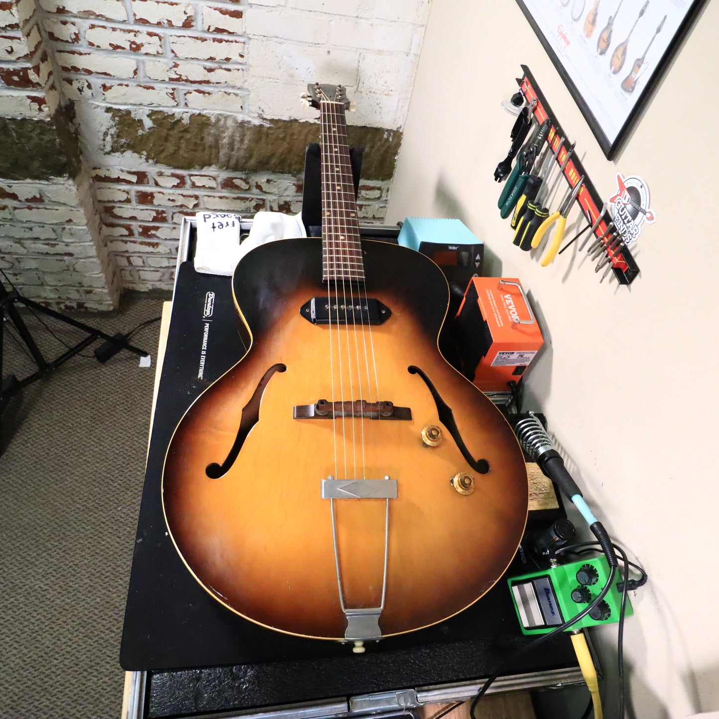 1956 Gibson ES-125 Electric Guitar Tobacco Burst