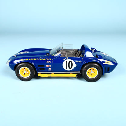 Exoto 1/18 Scale Chevrolet Corvette Grand Sport #10 Blue Sunoco
