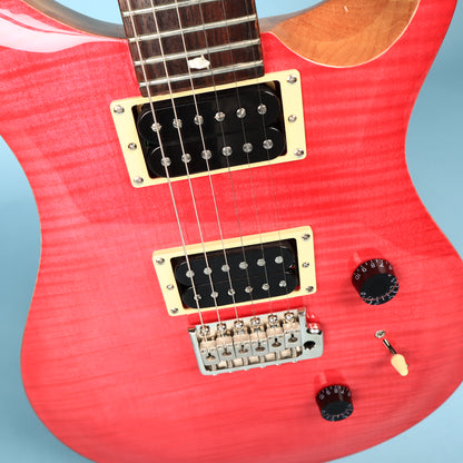 2021 PRS Paul Reed Smith SE Custom 24 Electric Guitar Bonnie Pink w/ Gig Bag