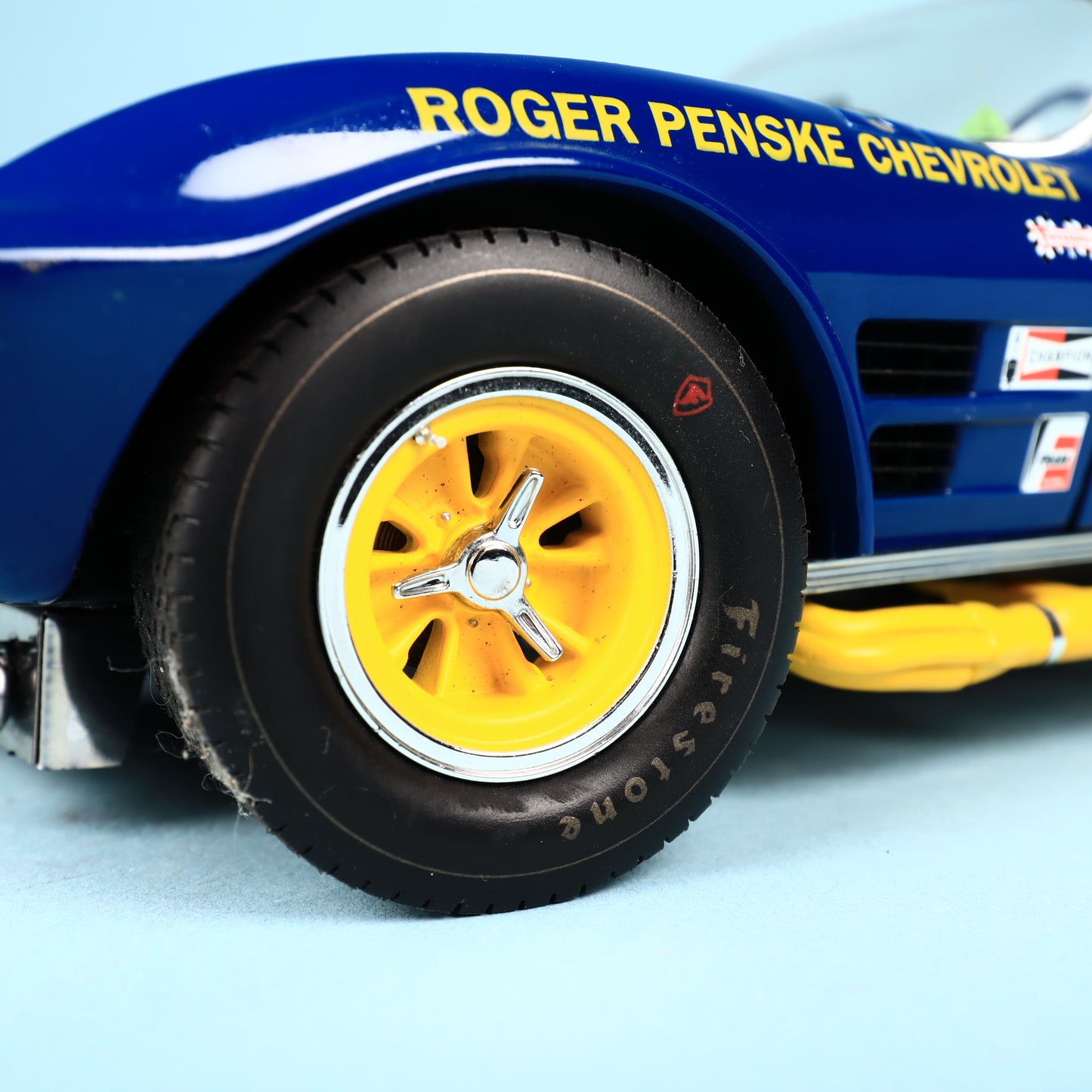 Exoto 1/18 Scale Chevrolet Corvette Grand Sport #10 Blue Sunoco