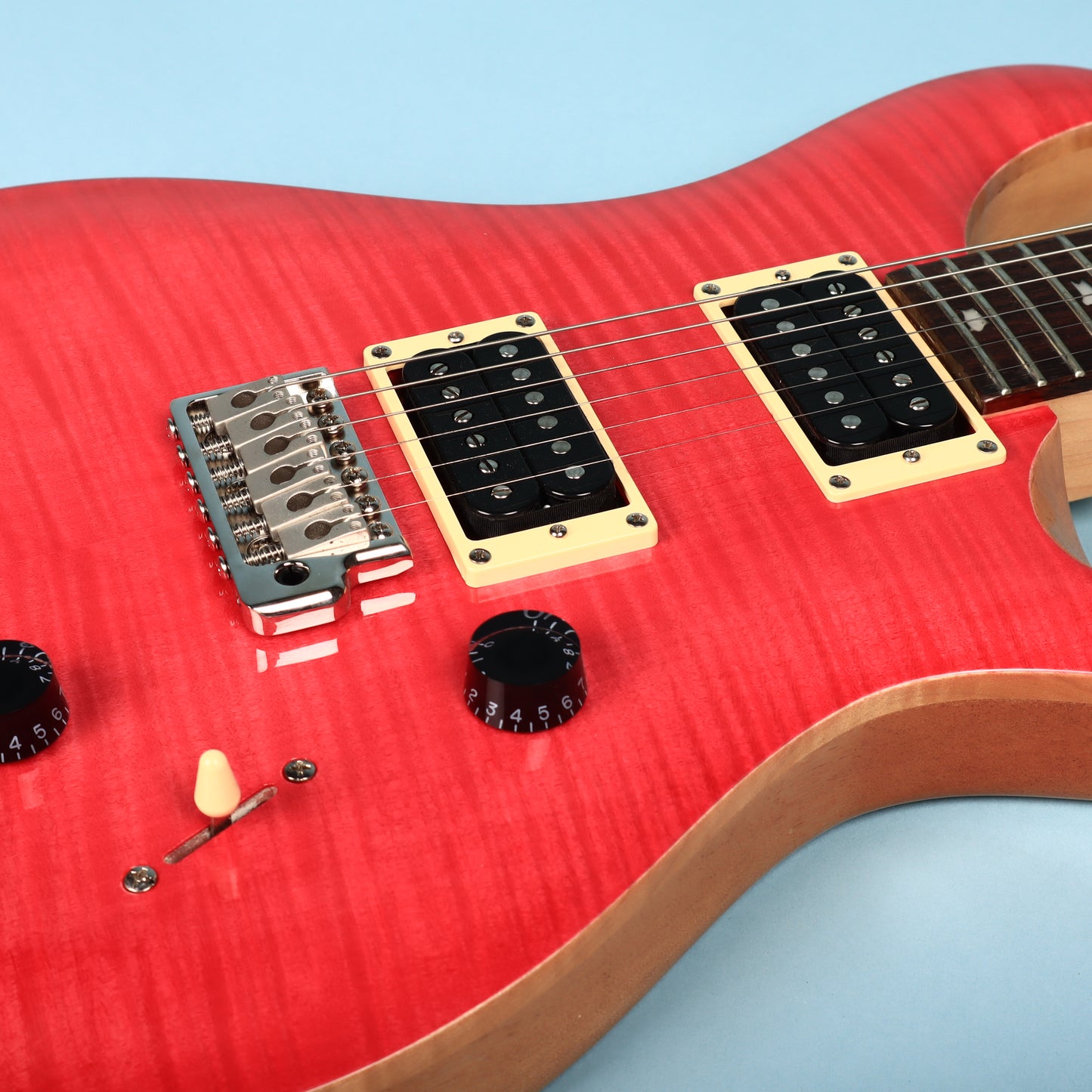 2021 PRS Paul Reed Smith SE Custom 24 Electric Guitar Bonnie Pink w/ Gig Bag