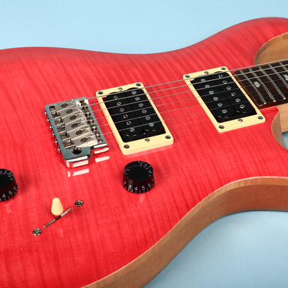 2021 PRS Paul Reed Smith SE Custom 24 Electric Guitar Bonnie Pink w/ Gig Bag