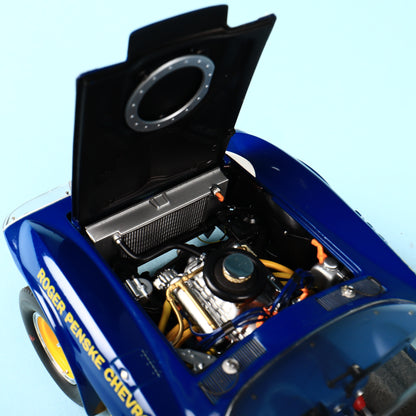 Exoto 1/18 Scale Chevrolet Corvette Grand Sport #10 Blue Sunoco