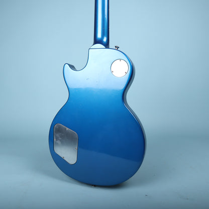 2004 Studio Limited Platinum Sapphire Blue Electric Guitar *Headstock Repair*