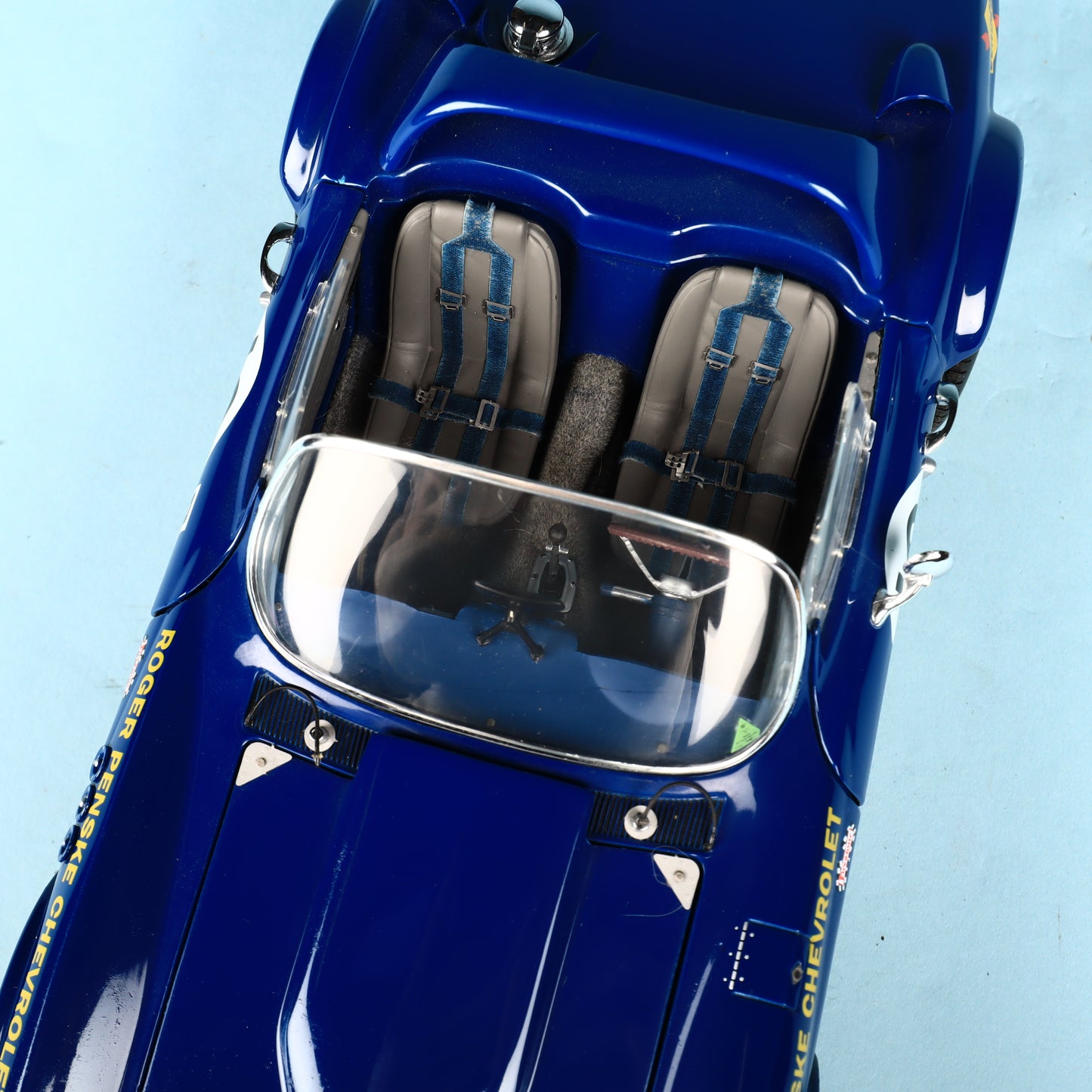 Exoto 1/18 Scale Chevrolet Corvette Grand Sport #10 Blue Sunoco