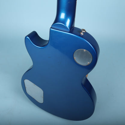 2004 Studio Limited Platinum Sapphire Blue Electric Guitar *Headstock Repair*