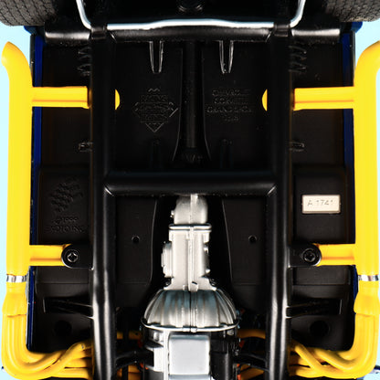 Exoto 1/18 Scale Chevrolet Corvette Grand Sport #10 Blue Sunoco