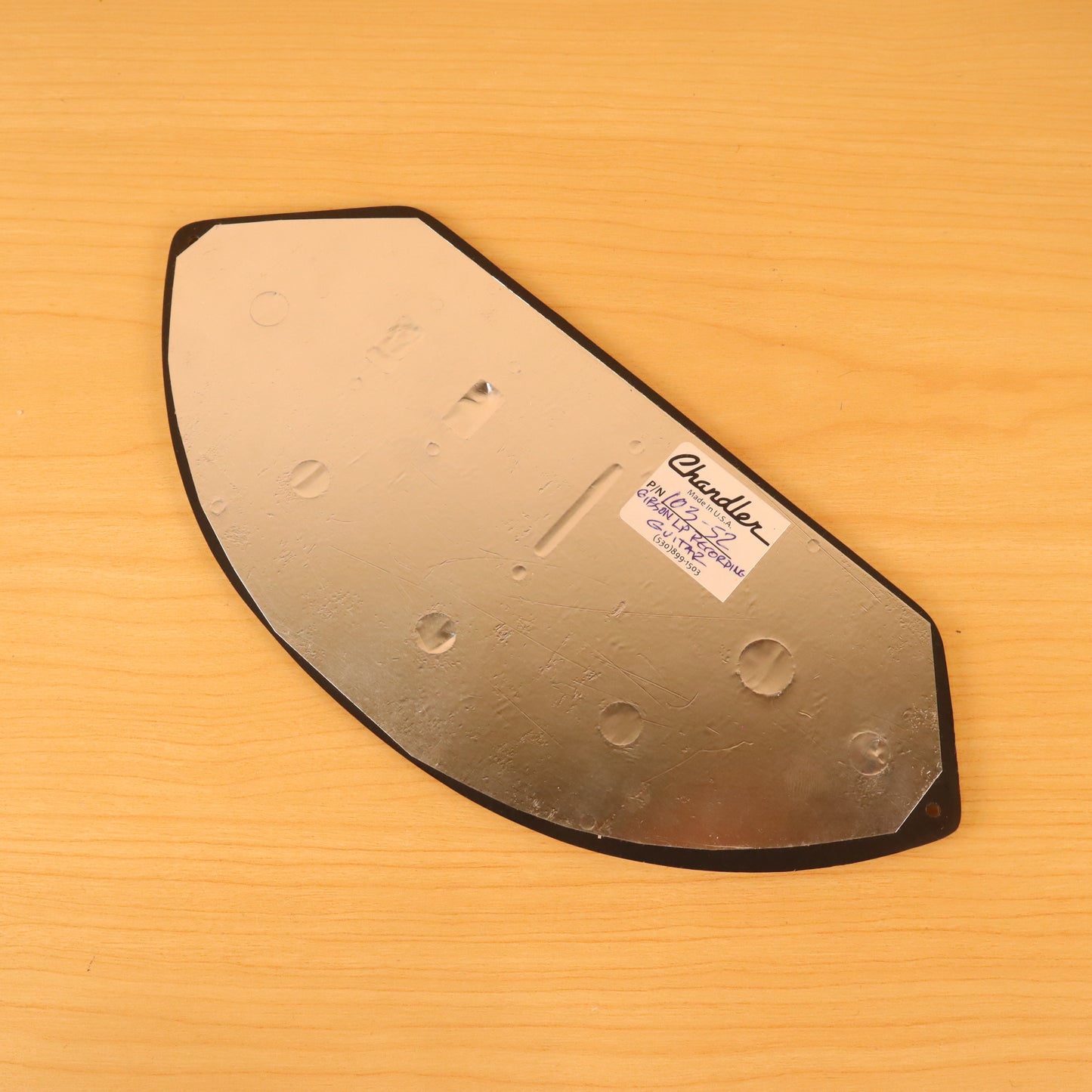 Gibson LP Recording Top Load Control Plate by Chandler USA San Francisco