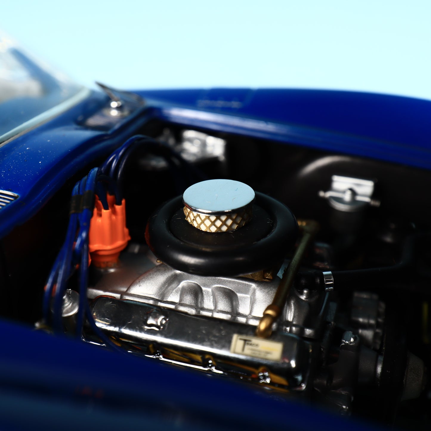 Exoto 1/18 Scale Chevrolet Corvette Grand Sport #10 Blue Sunoco