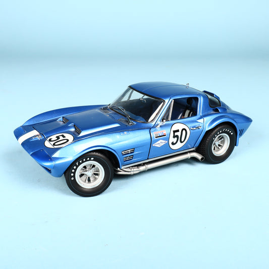 1:18 EXOTO 1963 Chevrolet Corvette Grand Sport Cup #50