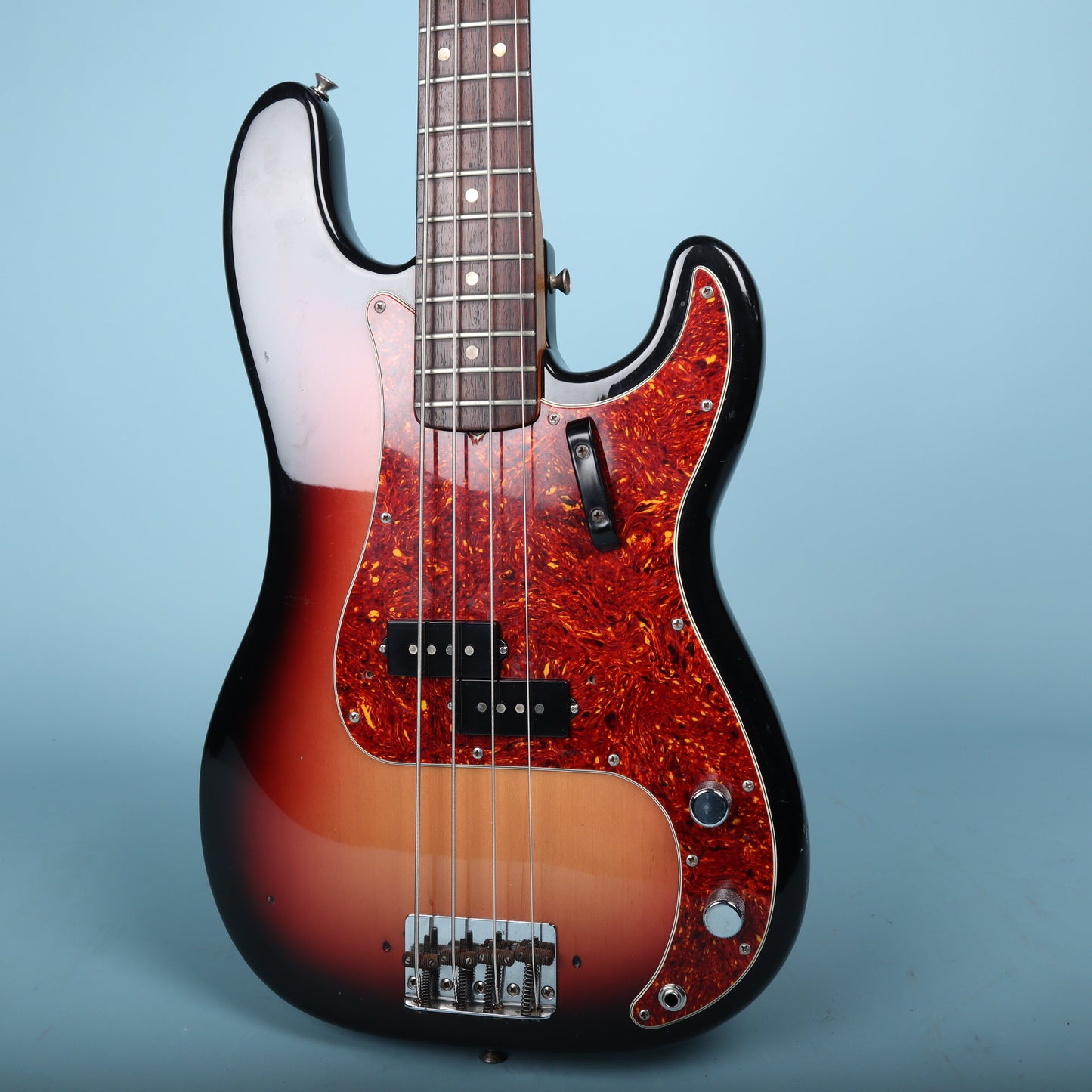 1966 Fender P-Bass Guitar Sunburst