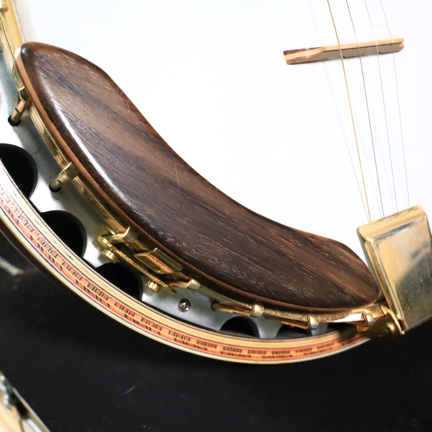 Crown Kent Vintage 4 String Banjo with Block Inlays MIJ Japan