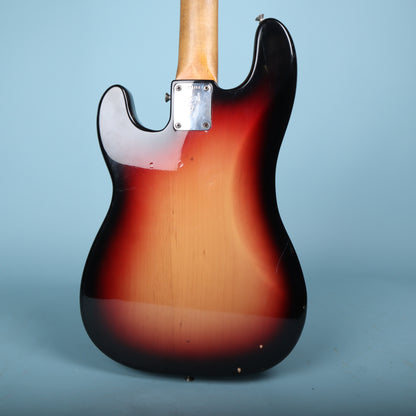 1966 Fender P-Bass Guitar Sunburst