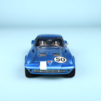 1:18 EXOTO 1963 Chevrolet Corvette Grand Sport Cup #50