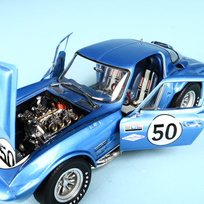 1:18 EXOTO 1963 Chevrolet Corvette Grand Sport Cup #50