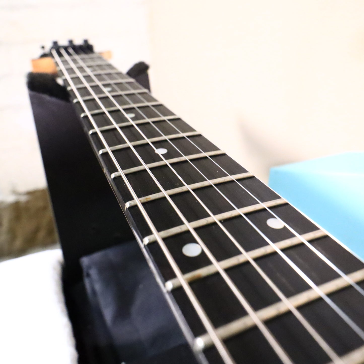 1989 Carvin Pearl Green DC-127 Electric Guitar