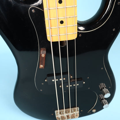 1970s Memphis P Bass Guitar Precision Black