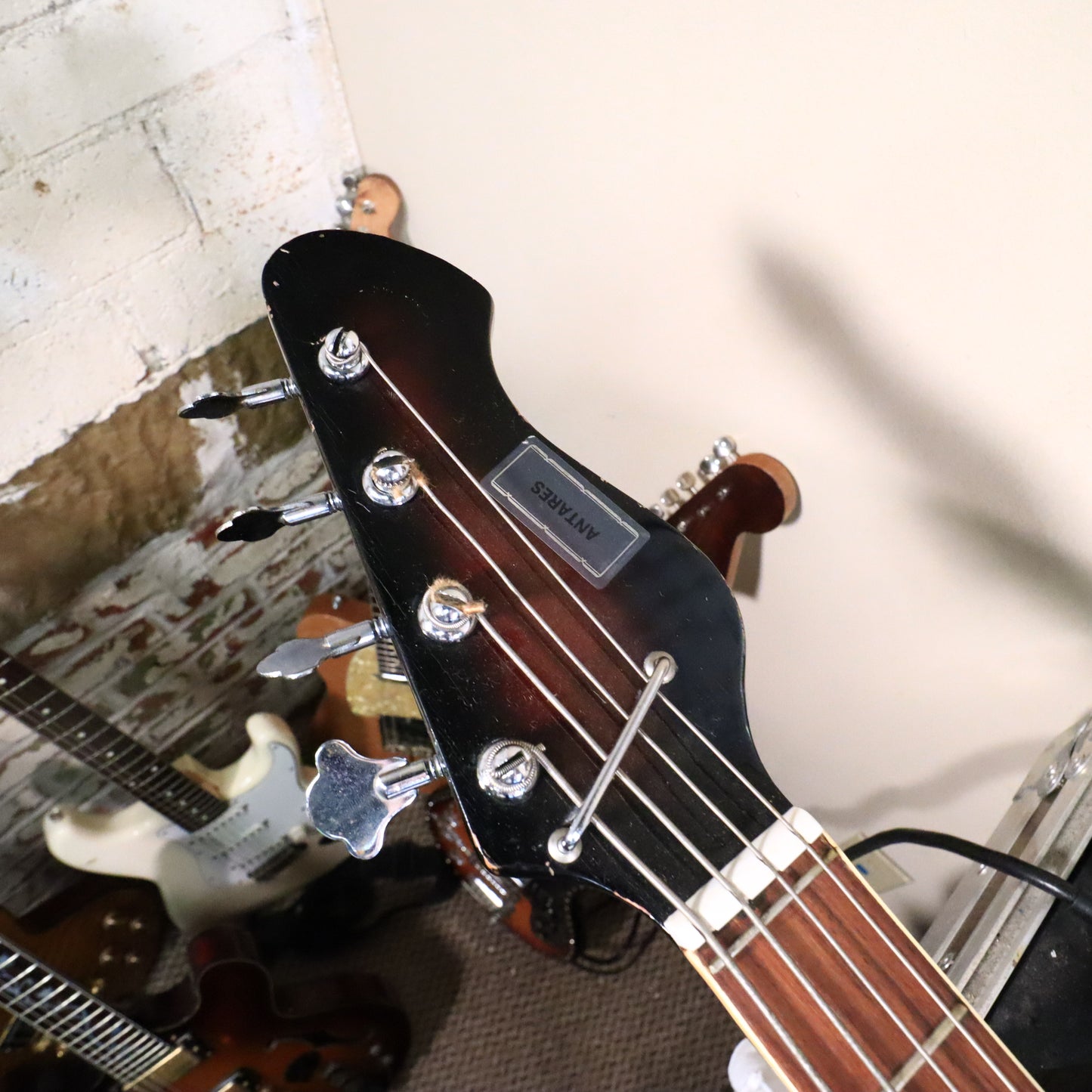 Vintage 1970's Kingston Antares Teisco Short Scale Jazz Bass