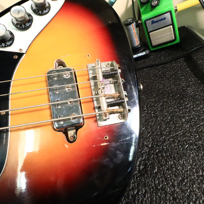 Vintage 1970's Kingston Antares Teisco Short Scale Jazz Bass