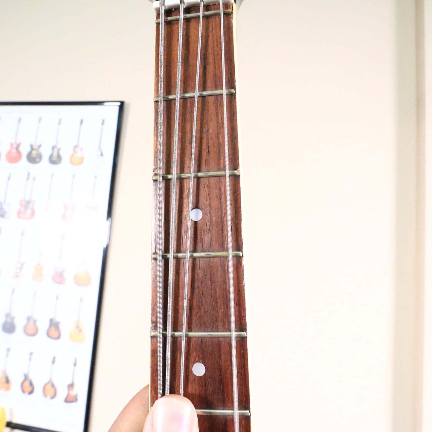 Vintage 1970's Kingston Antares Teisco Short Scale Jazz Bass